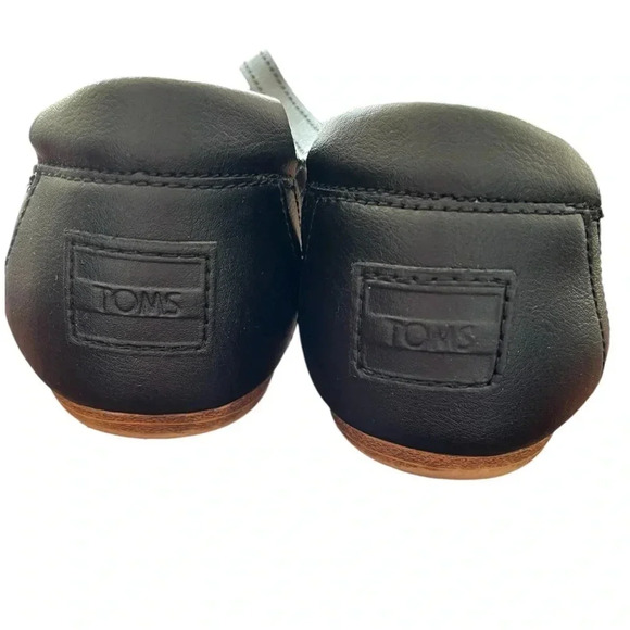 Toms brown and black flat  sandals size 5 - Picture 3 of 6